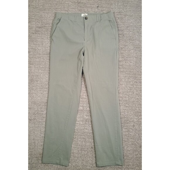 Marine Layer Other - Marine Layer Saturday Breeze Chino Pants Men Large  35 X 31 Olive Green Stretch